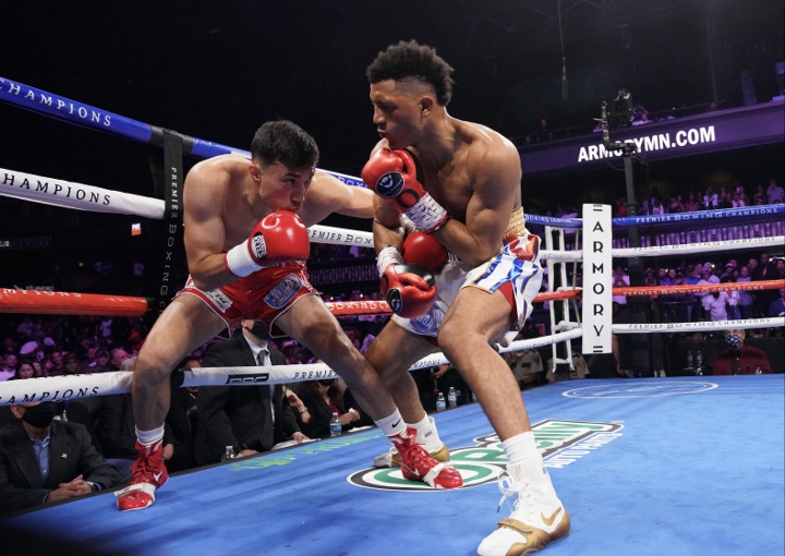 Photos David Morrell Blasts Out Mario Cazares in One Round Boxing News